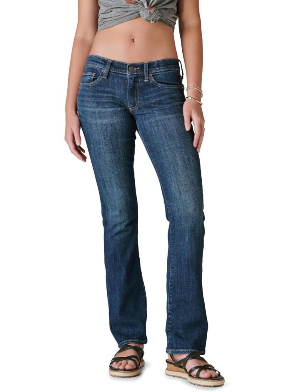 Mid Rise Bootcut Jeans for Women | Easy Rider Style, Comfortable Fit, Versatile
